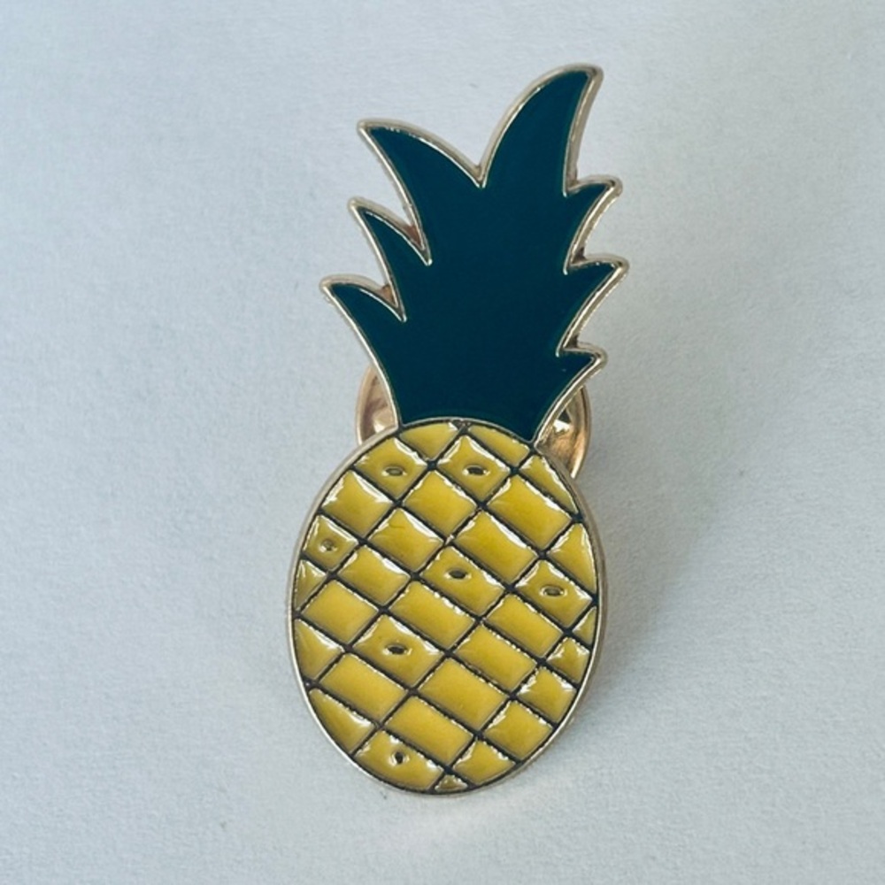 Pineapple Enamel Pin, NWT